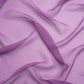 Crinkled Silk Chiffon – Bright Purple – Premium Collection Crinkled Silk Chiffon – Bright Purple – Premium Collection