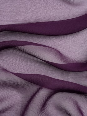 Crinkled Silk Chiffon – Blackberry – Premium Collection Crinkled Silk Chiffon – Blackberry – Premium Collection