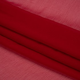 Crinkled Silk Chiffon – Chili Pepper – Premium Collection Crinkled Silk Chiffon – Chili Pepper – Premium Collection