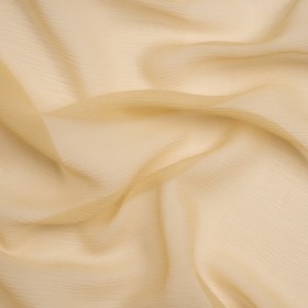 Crinkled Silk Chiffon – Latte – Premium Collection Crinkled Silk Chiffon – Latte – Premium Collection