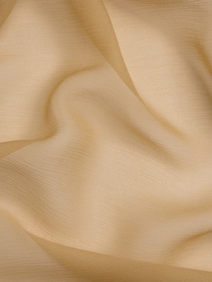 Crinkled Silk Chiffon – Croissant – Premium Collection Crinkled Silk Chiffon – Croissant – Premium Collection