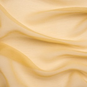 Crinkled Silk Chiffon – Gold – Premium Collection Crinkled Silk Chiffon – Gold – Premium Collection