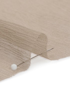 Crinkled Silk Chiffon – Fungi – Premium Collection Crinkled Silk Chiffon – Fungi – Premium Collection