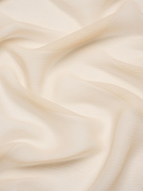 Crinkled Silk Chiffon – Winter Wheat – Premium Collection Crinkled Silk Chiffon – Winter Wheat – Premium Collection