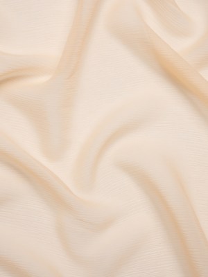 Crinkled Silk Chiffon – Pale Blush – Premium Collection Crinkled Silk Chiffon – Pale Blush – Premium Collection