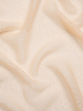 Crinkled Silk Chiffon – Pale Blush – Premium Collection Crinkled Silk Chiffon – Pale Blush – Premium Collection