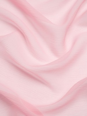 Crinkled Silk Chiffon – Candy Pink – Premium Collection Crinkled Silk Chiffon – Candy Pink – Premium Collection