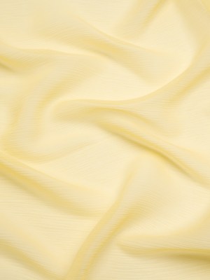 Crinkled Silk Chiffon – French Vanilla – Premium Collection Crinkled Silk Chiffon – French Vanilla – Premium Collection