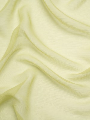 Crinkled Silk Chiffon – Nile Green – Premium Collection Crinkled Silk Chiffon – Nile Green – Premium Collection