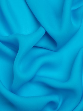Silk Double Georgette – Horizon Blue – Premium Collection Silk Double Georgette – Horizon Blue – Premium Collection