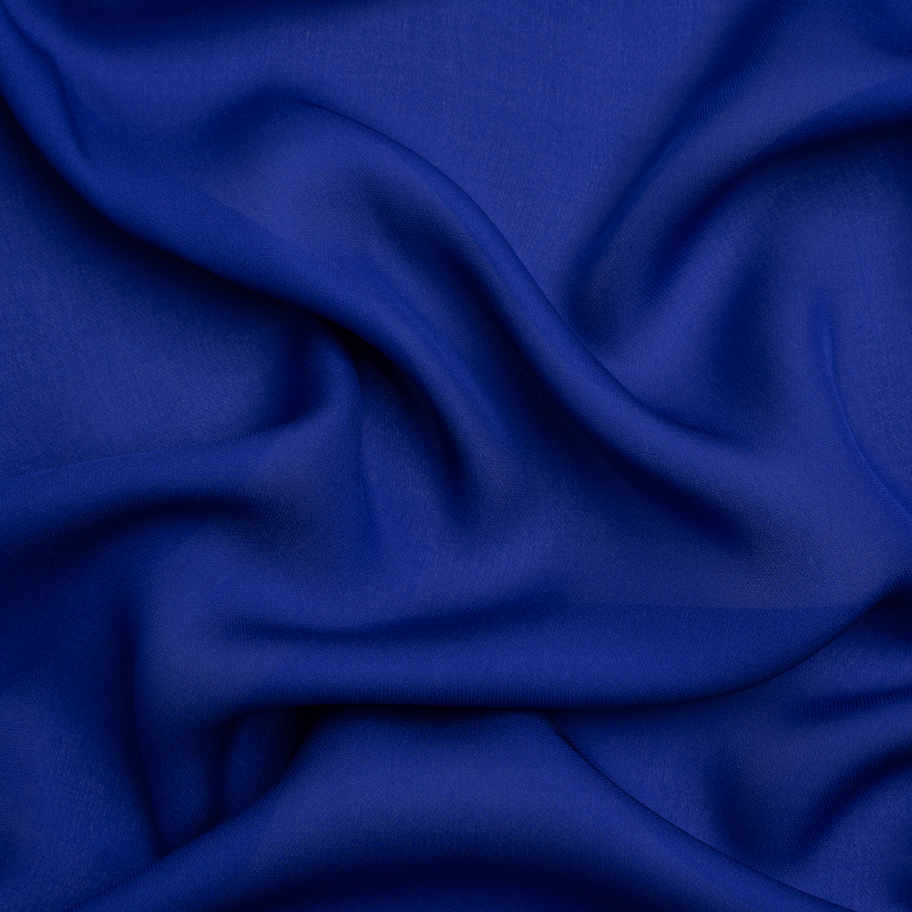 Silk Double Georgette – Mazarine Blue – Premium Collection Silk Double Georgette – Mazarine Blue – Premium Collection