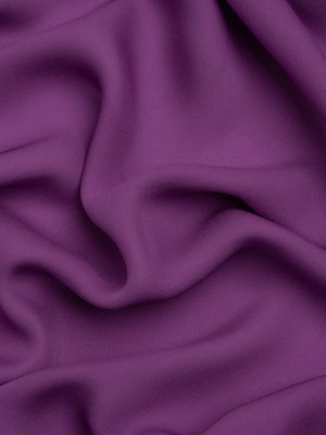 Silk Double Georgette – Bright Purple – Premium Collection Silk Double Georgette – Bright Purple – Premium Collection