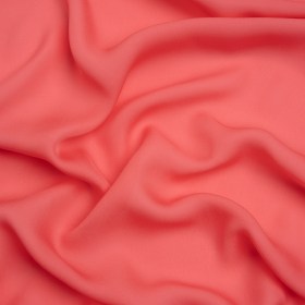 Silk Double Georgette – Salmon – Premium Collection Silk Double Georgette – Salmon – Premium Collection