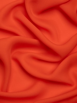 Silk Double Georgette – Mandarin – Premium Collection Silk Double Georgette – Mandarin – Premium Collection