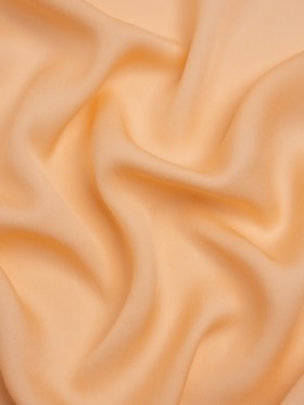 Silk Double Georgette – Peach – Premium Collection Silk Double Georgette – Peach – Premium Collection