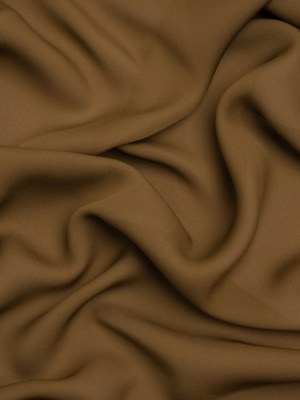 Silk Double Georgette – Dark Olive – Premium Collection Silk Double Georgette – Dark Olive – Premium Collection