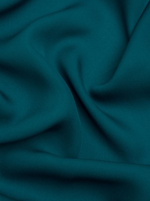 Silk Double Georgette – Deep Teal – Premium Collection Silk Double Georgette – Deep Teal – Premium Collection