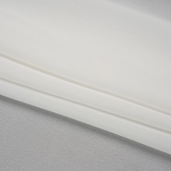 Silk Double Georgette – Whisper White – Premium Collection Silk Double Georgette – Whisper White – Premium Collection