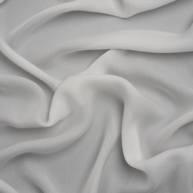 Silk Double Georgette – Whisper White – Premium Collection Silk Double Georgette – Whisper White – Premium Collection