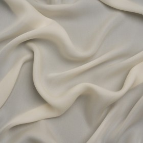 Silk Double Georgette – Antique White – Premium Collection Silk Double Georgette – Antique White – Premium Collection