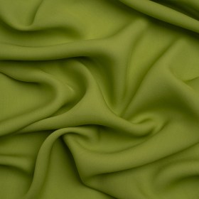 Silk Double Georgette – Peridot Green – Premium Collection Silk Double Georgette – Peridot Green – Premium Collection