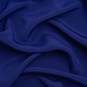 Silk 4-Ply Crepe 44″ – Mazarine Blue – Premium Collection Silk 4-Ply Crepe 44″ – Mazarine Blue – Premium Collection