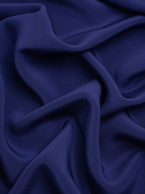 Silk 4-Ply Crepe 44″ – Estate Blue – Premium Collection Silk 4-Ply Crepe 44″ – Estate Blue – Premium Collection