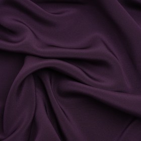 Silk 4-Ply Crepe 44″ – Blackberry – Premium Collection Silk 4-Ply Crepe 44″ – Blackberry – Premium Collection