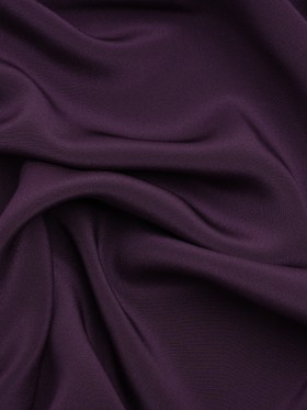 Silk 4-Ply Crepe 44″ – Blackberry – Premium Collection Silk 4-Ply Crepe 44″ – Blackberry – Premium Collection