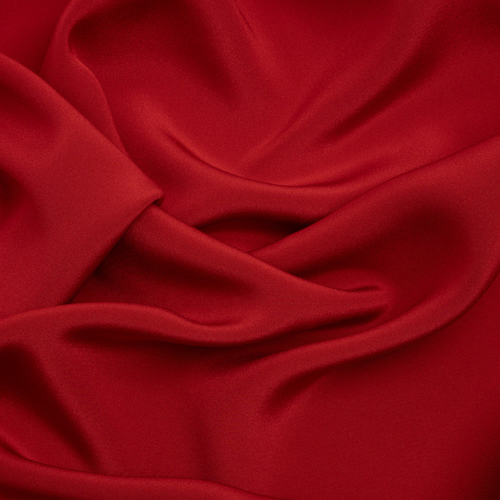 Silk 4-Ply Crepe 44″ – Tango Red – Premium Collection Silk 4-Ply Crepe 44″ – Tango Red – Premium Collection