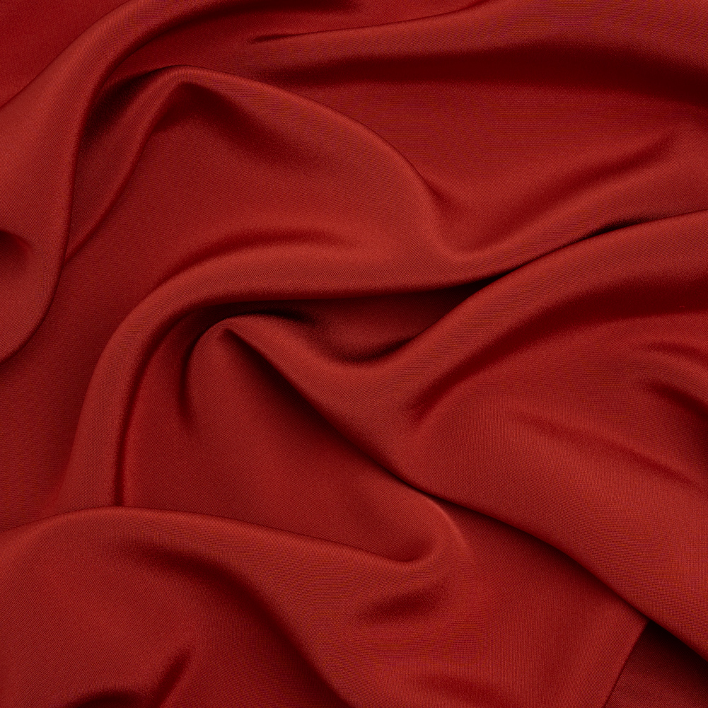 Silk 4-Ply Crepe 44″ – Rust – Premium Collection Silk 4-Ply Crepe 44″ – Rust – Premium Collection