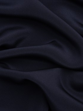Silk 4-Ply Crepe 44″ – Navy – Premium Collection Silk 4-Ply Crepe 44″ – Navy – Premium Collection