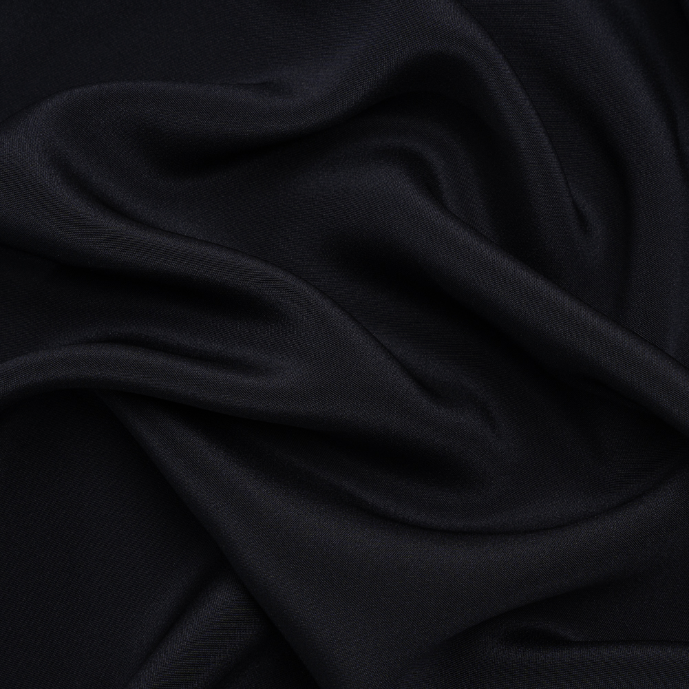 Silk 4-Ply Crepe 44″ – Midnight – Premium Collection Silk 4-Ply Crepe 44″ – Midnight – Premium Collection