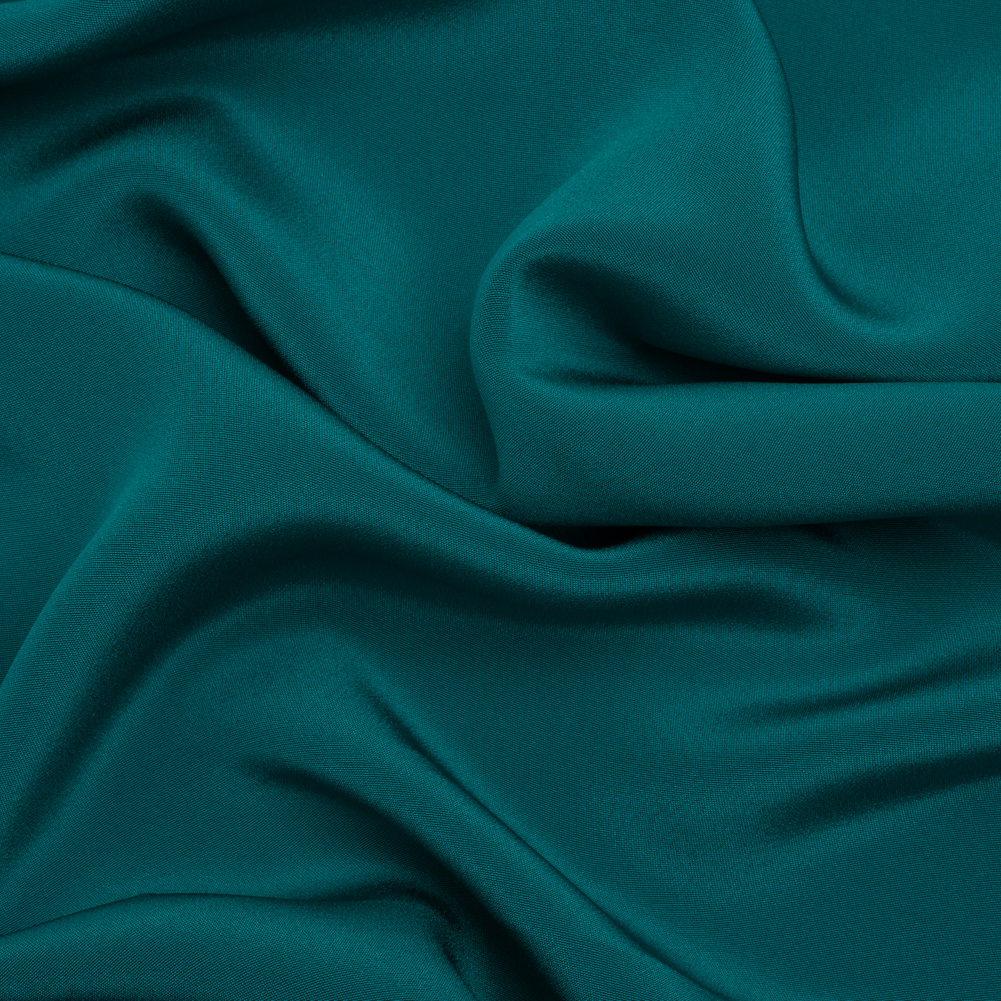 Silk 4-Ply Crepe 44″ – Deep Teal – Premium Collection Silk 4-Ply Crepe 44″ – Deep Teal – Premium Collection
