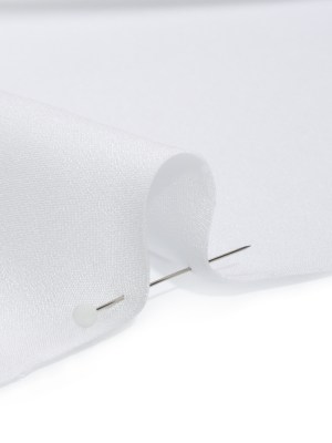 Silk 4-Ply Crepe 44″ – Bright White – Premium Collection Silk 4-Ply Crepe 44″ – Bright White – Premium Collection