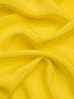 Silk 4-Ply Crepe 44″ – Buttercup Yellow – Premium Collection Silk 4-Ply Crepe 44″ – Buttercup Yellow – Premium Collection