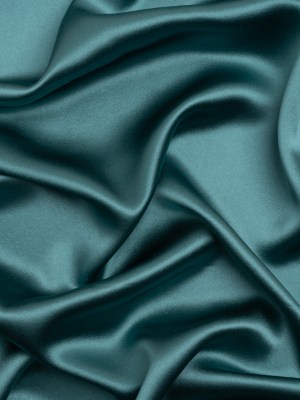 Silk Crepe Back Satin – Colonial Blue – Premium Collection Silk Crepe Back Satin – Colonial Blue – Premium Collection