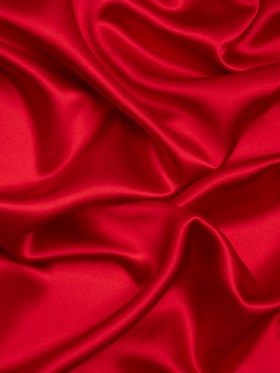 Silk Crepe Back Satin – Red – Premium Collection Silk Crepe Back Satin – Red – Premium Collection