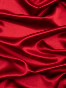 Silk Crepe Back Satin – Tango Red – Premium Collection Silk Crepe Back Satin – Tango Red – Premium Collection