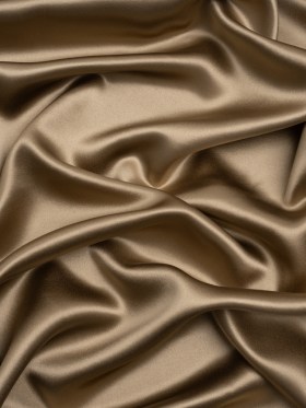 Silk Crepe Back Satin – Cornstalk – Premium Collection Silk Crepe Back Satin – Cornstalk – Premium Collection
