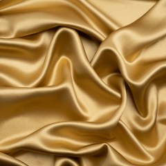 Silk Crepe Back Satin – Gold – Premium Collection Silk Crepe Back Satin – Gold – Premium Collection