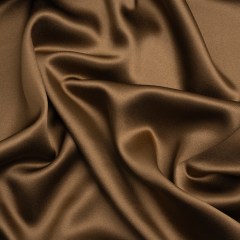Silk Crepe Back Satin – Dark Olive – Premium Collection Silk Crepe Back Satin – Dark Olive – Premium Collection