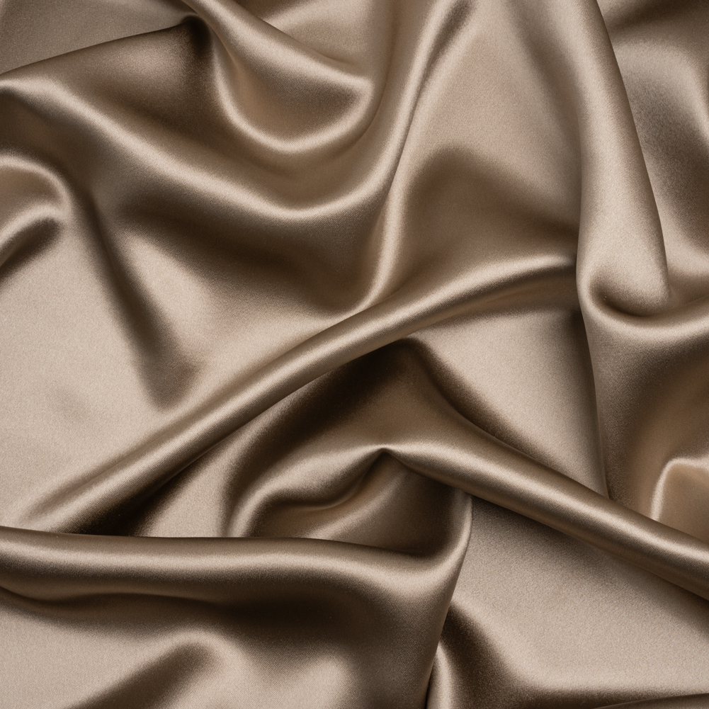 Silk Crepe Back Satin – Fungi – Premium Collection Silk Crepe Back Satin – Fungi – Premium Collection