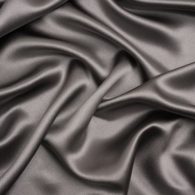 Silk Crepe Back Satin – Silver – Premium Collection Silk Crepe Back Satin – Silver – Premium Collection
