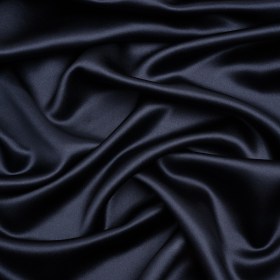 Silk Crepe Back Satin – Navy – Premium Collection Silk Crepe Back Satin – Navy – Premium Collection