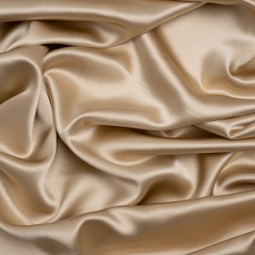 Silk Crepe Back Satin – Winter Wheat – Premium Collection Silk Crepe Back Satin – Winter Wheat – Premium Collection