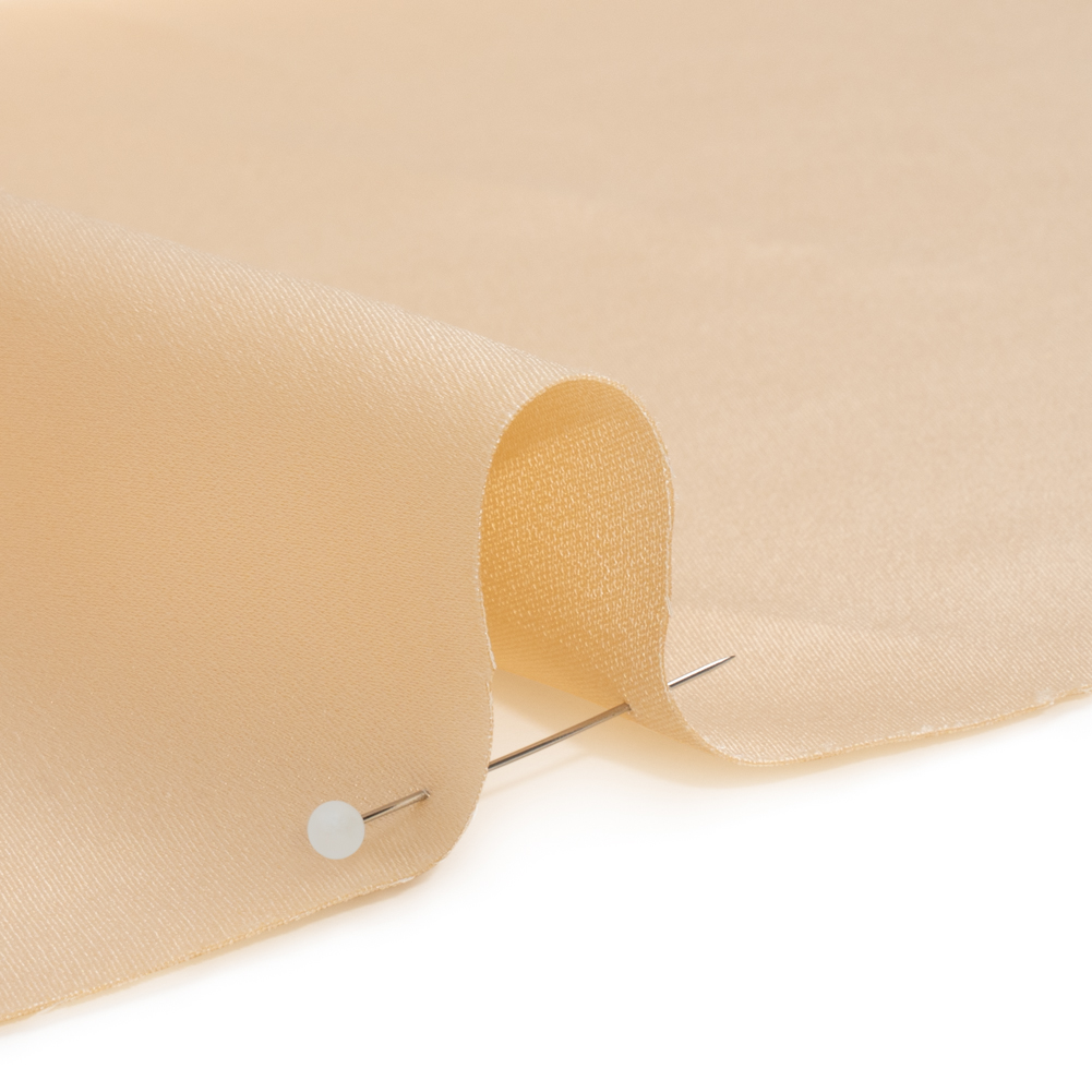 Silk Crepe Back Satin – Cream Pink – Premium Collection Silk Crepe Back Satin – Cream Pink – Premium Collection