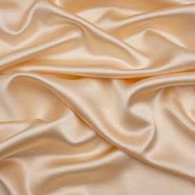 Silk Crepe Back Satin – Cream Pink – Premium Collection Silk Crepe Back Satin – Cream Pink – Premium Collection