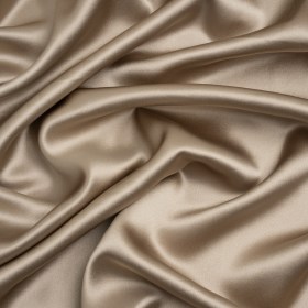 Silk Crepe Back Satin – Feather Gray – Premium Collection Silk Crepe Back Satin – Feather Gray – Premium Collection