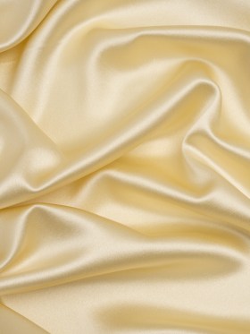 Silk Crepe Back Satin – Pale Yellow – Premium Collection Silk Crepe Back Satin – Pale Yellow – Premium Collection